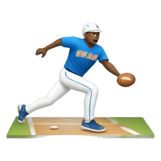 playing sports sticker