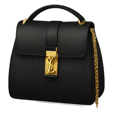 Little black ysl bag sticker