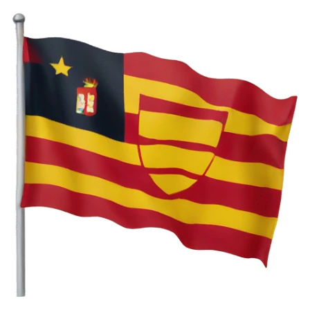 Mallorca flag sticker