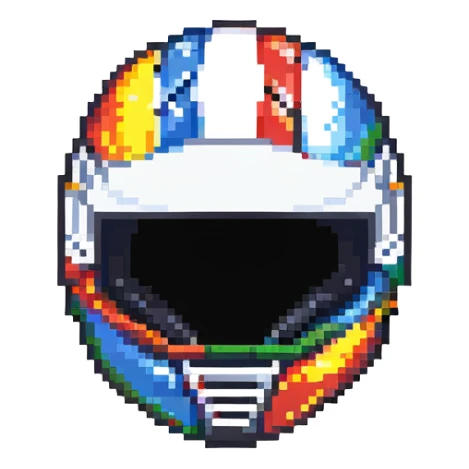 racing driver helmet sticker