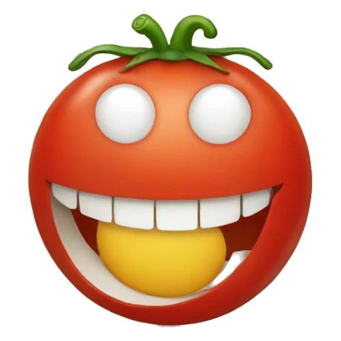 Tomato Smile sticker