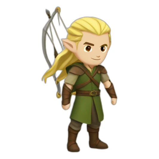 Legolas and Gimly sticker