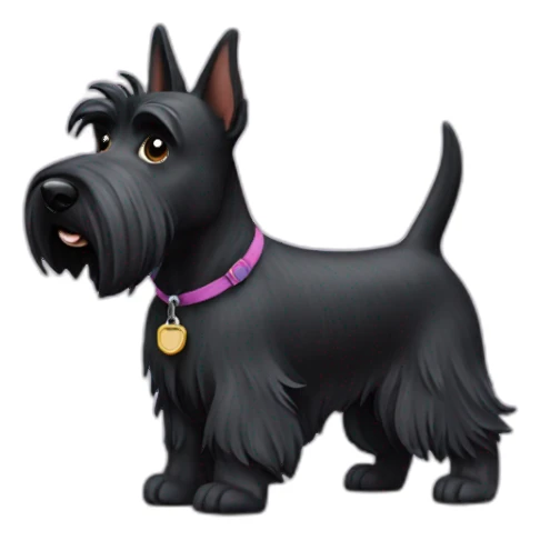 scottish-terrier-dog-walking sticker