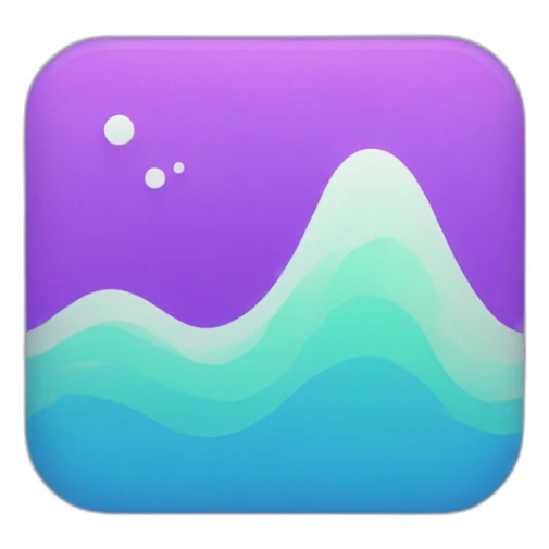 sound wave icon sticker