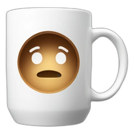 Coffee with Alan walker logo on the mug sticker