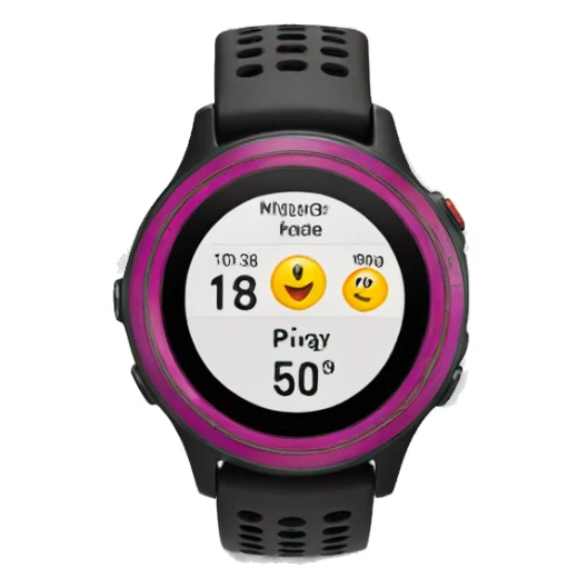 Garmin running watch  sticker
