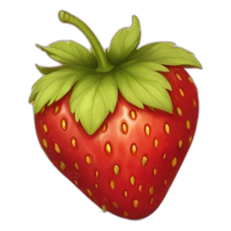 strawberry book of dragons sticker