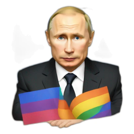 lgbt-putin sticker