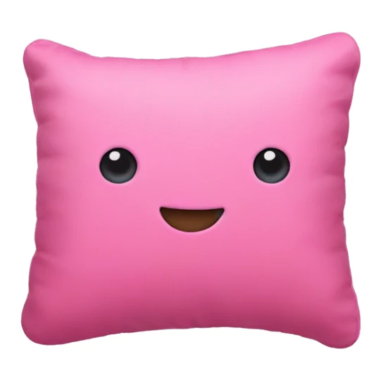 Pink pillow  sticker