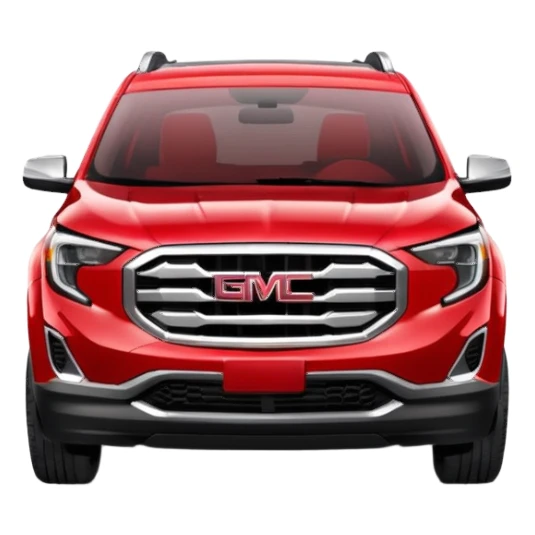 Red 2018 gmc terrain sticker