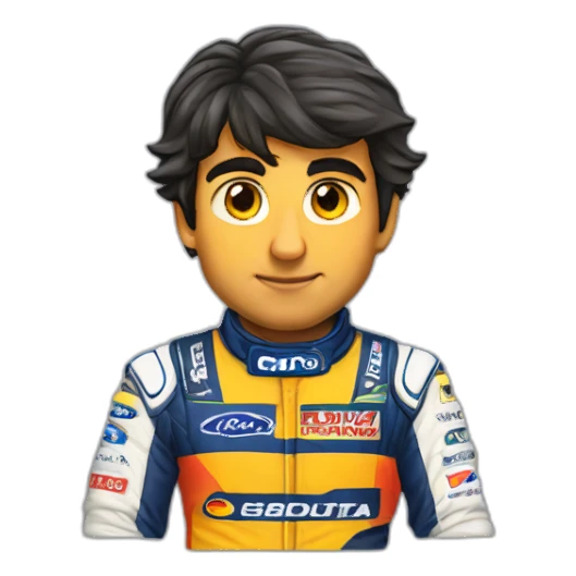 Carlos sainz junior sticker