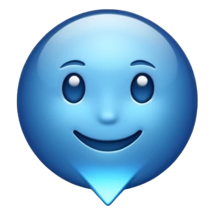 Blue verified mark sticker