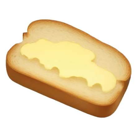 slice of bread to butter sticker