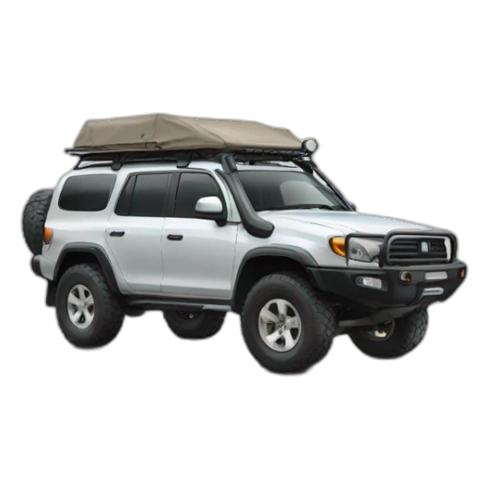 overland 4wd sticker