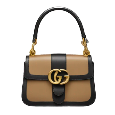 Gucci bag black horsebit  sticker