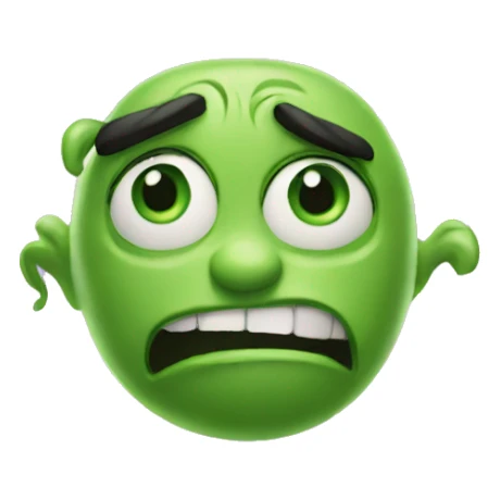 disgust from inside out movie sticker