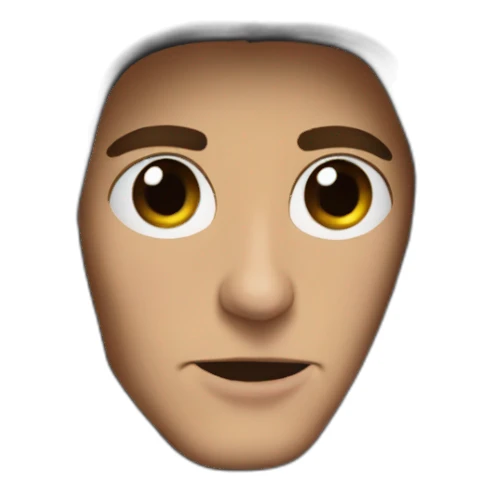 darth vader without helmet but hooded sticker