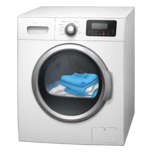 Dryer with socks sticker