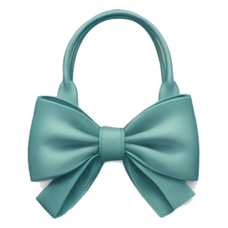 Ted baker bag with a bow sticker