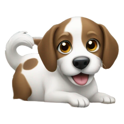 Dog on a boat sticker