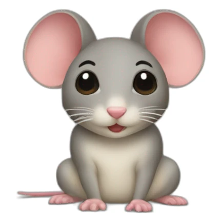 Mai leu mouse sticker