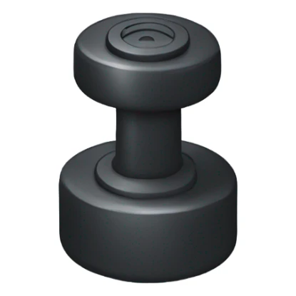 Single dumbbell sticker