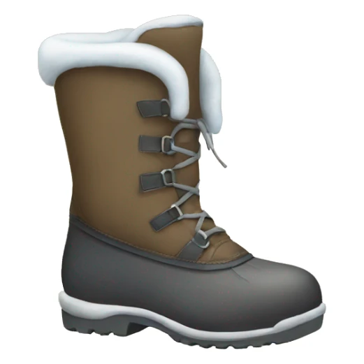 snow boots sticker