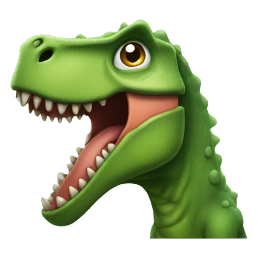 Dinosaur that doesn’t feel well  sticker