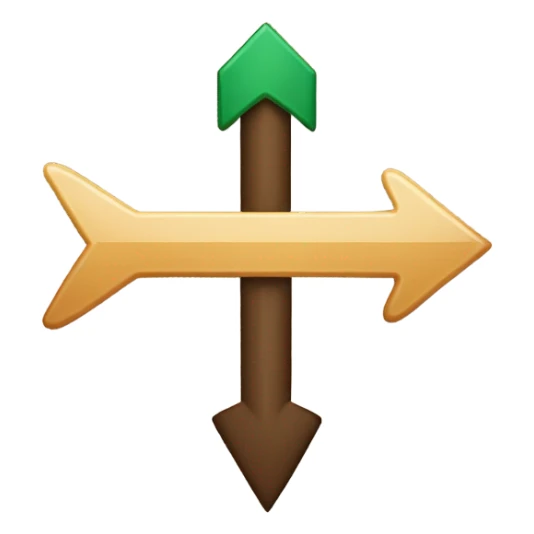 arrow to the right sticker