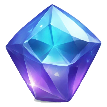 Cute shiny gem sticker