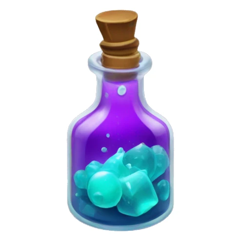 A vial of potion sticker