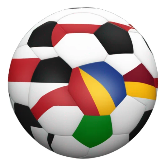 Futbol football flag￼ sticker