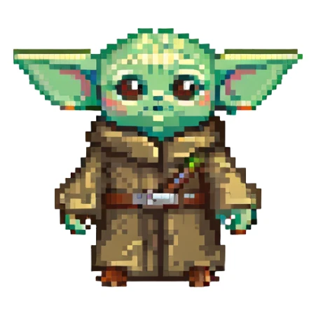 Baby Yoda sticker