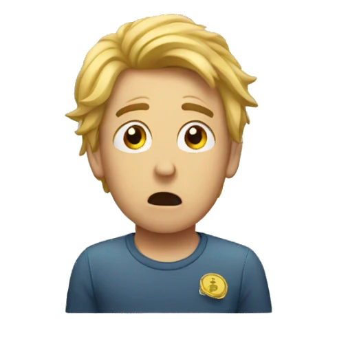 anxious cash sticker