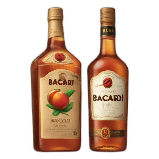 Bacardi sticker