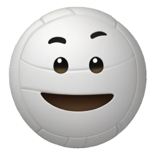 balon de voley sticker