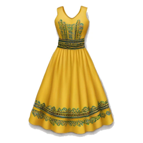 Tatreez dress sticker