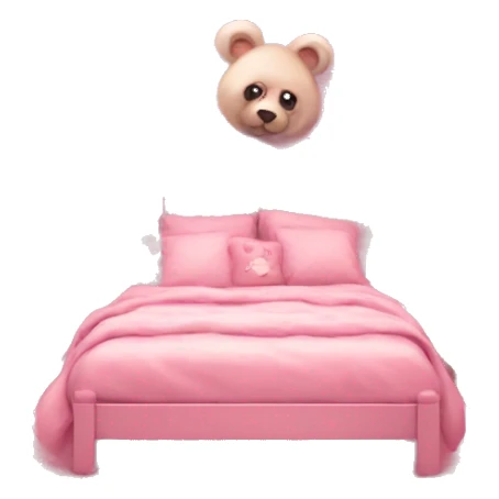 room cute bears pink sticker