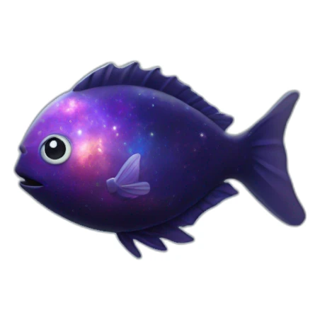 Poisson-avec-un-seul-oeille-galaxy sticker