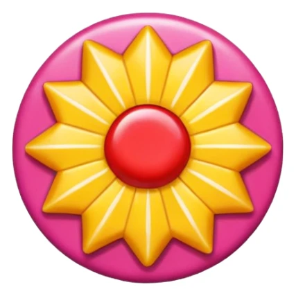 Starbursts candy sticker