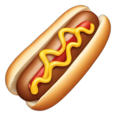 hot dog no bun sticker