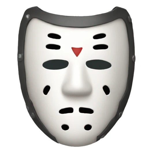 Jason mask sticker
