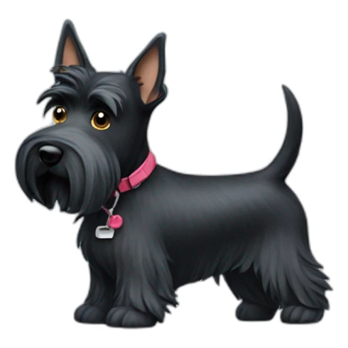 scottish-terrier-dog-walking sticker