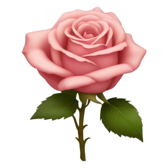 Rose with body sticker