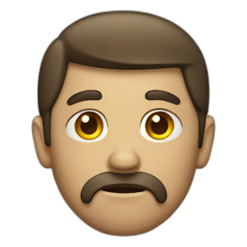 Homme triste solo sticker