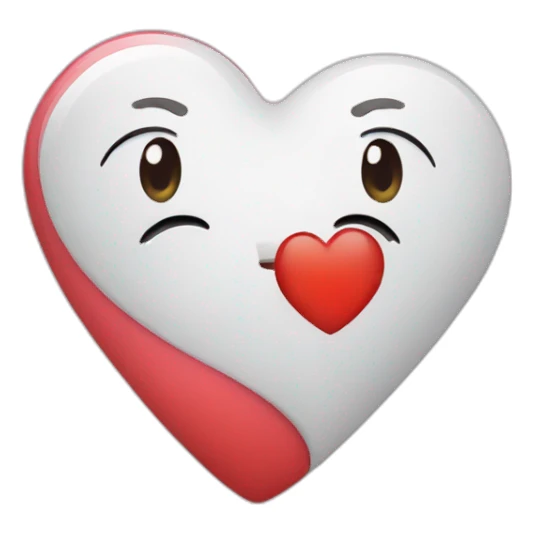 care heart sticker