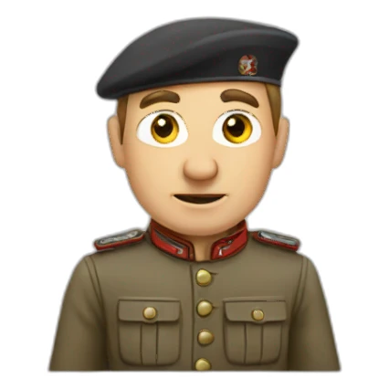 German man who invaded Poland sticker