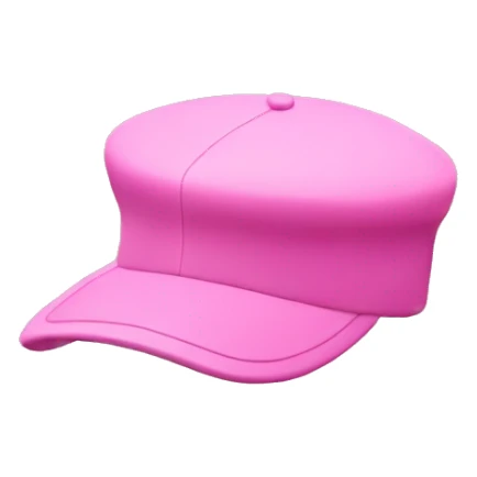 pink university cap (no face) sticker