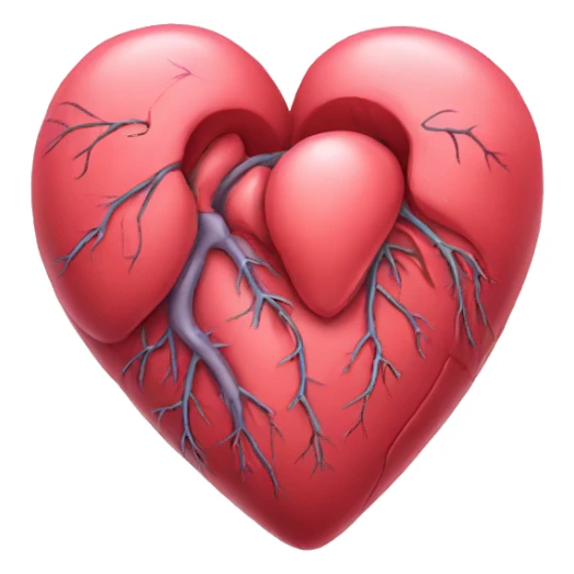heart anatomy cute sticker