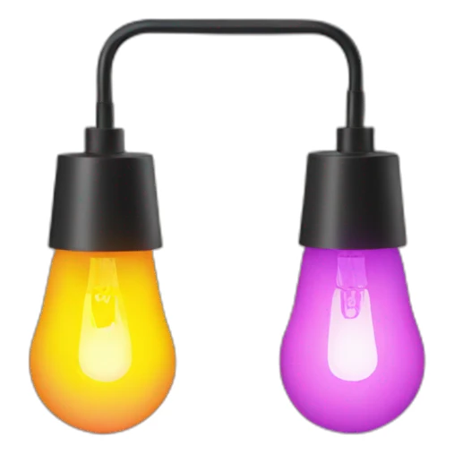 Lampe rgb sticker